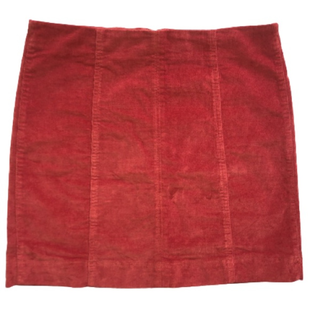 Corduroy Mini Skirt